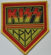 KISS - Army - woven Patch