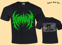 KRAANIUM - Rest in Power - green Logo T-Shirt
