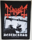 MAYHEM - Deathcrush - printed Backpatch