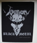VENOM - Black Metal - silver printed Backpatch