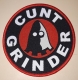 CUNTGRINDER - red Frame - woven Patch