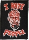 GG ALLIN - I Hate People - woven Patch
