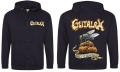 GUTALAX - Shitpendables - gesticktes Logo - Zipper Hoodie Größe L