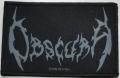 OBSCURA - Logo - woven Patch
