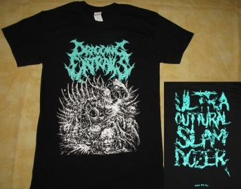 DRAGGING ENTRAILS - Ultra Guttural Slam Dozer - T-Shirt size XXXL