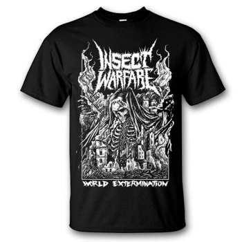 INSECT WARFARE - World Extermination - T-Shirt Größe L