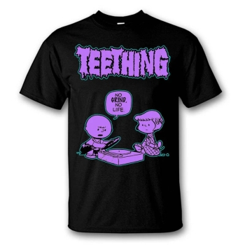 TEETHING - No Grind No Life - T-Shirt Größe L