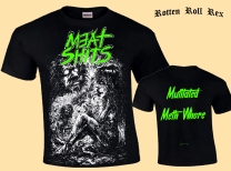 MEAT SHITS - Mutilated Meth Whore - T-Shirt Größe XL MEAT SHITS - Mutilated Meth Whore - T-Shirt Größe XL