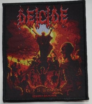 DEICIDE - To Hell With God - woven Patch