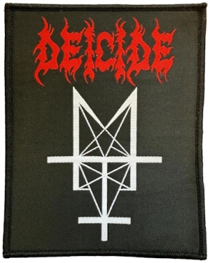 DEICIDE - Trifixion - woven Patch