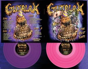 GUTALAX - Gatefold 2LP - The Best Shits (Purple/Pink Edition)