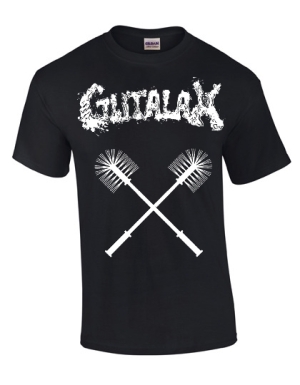 GUTALAX - toilet brushes - black T-Shirt Größe XL