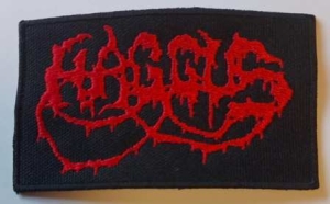 HAGGUS - embroidered red Logo Patch (by SMG)