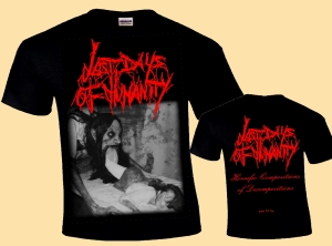 LAST DAYS OF HUMANITY - Horrific Compositions of Decomposition - T-Shirt Größe XXXL