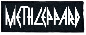 METH LEPPARD - embroidered logo Patch (by SMG)