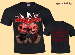 MURDER RAPE AMPUTATE - The Ramifications Of Doubled Abomination - T-Shirt Größe XXXL