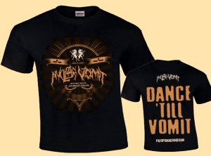NUCLEAR VOMIT - Coverart - Dance ´till Vomit - T-Shirt size XL