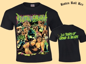 RECTAL SMEGMA - 20 Years of Grind and Beers - T-Shirt Size XL