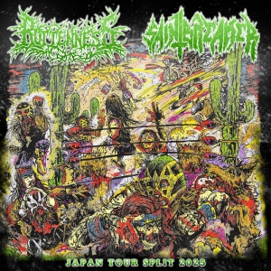 ROTTENNESS / SAINTBREAKER - split CD - Japan Tour Split 2025