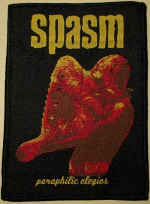 SPASM - Paraphilic Elegies - woven Patch