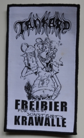 TANKARD - Freibier Für Alle -  Woven Patch