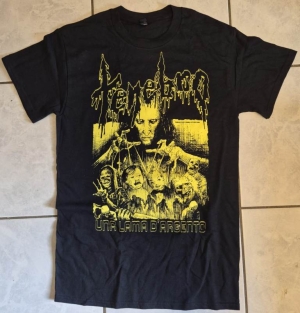 TENEBRO - yellow print - T-Shirt Size S