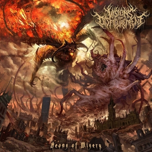 VISIONS OF DISFIGUREMENT - 12'' LP - Aeons of Misery