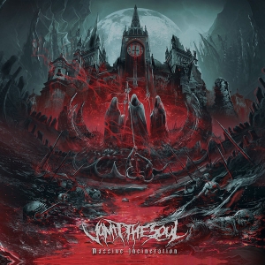 VOMIT THE SOUL - Gatefold 12'' LP - Massive Incineration (Red White Splatter Vinyl, Incinerate Variant)
