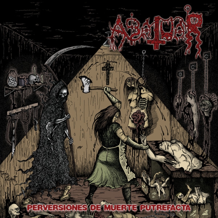 ABATUAR - 12'' LP - Perversiones De Muerte Putrefacta