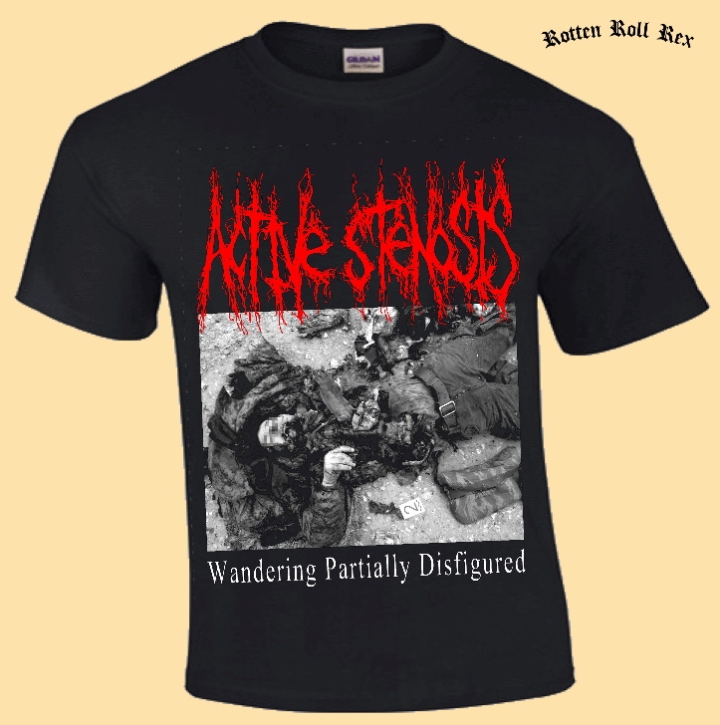 ACTIVE STENOSIS - Wandering Partially Disfigured - T-Shirt size XXL
