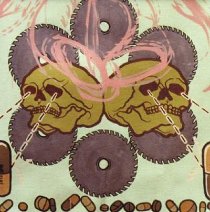AGORAPHOBIC NOSEBLEED - 12'' LP - Frozen Corpse Stuffed With Dope (Color in Color with Splatter Vinyl)