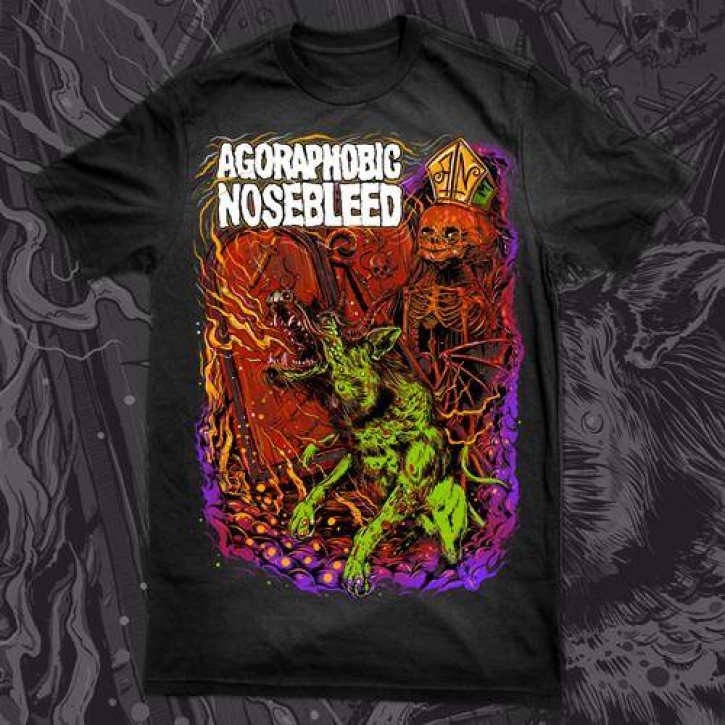 AGORAPHOBIC NOSEBLEED - Dog - T-Shirt size M