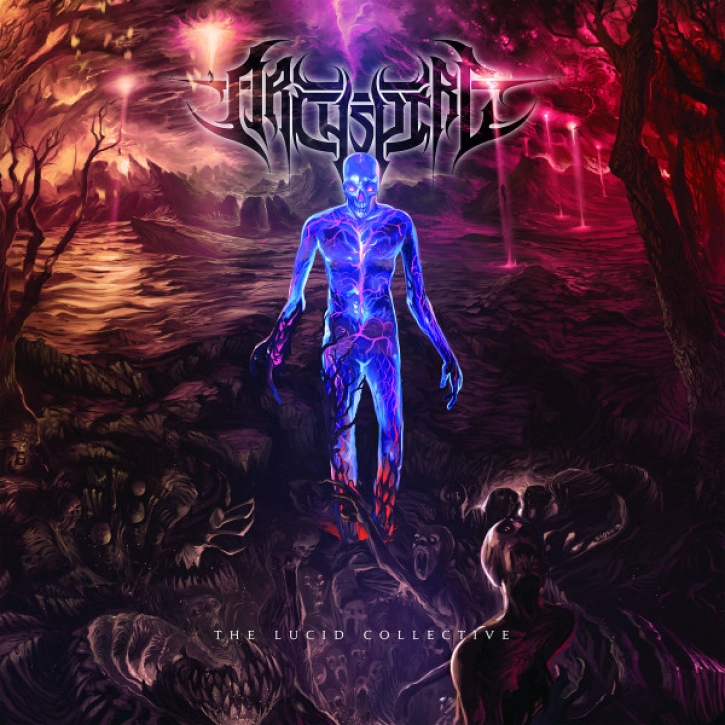 ARCHSPIRE - 12'' LP - The Lucid Collective (Magenta Purple White Vinyl)