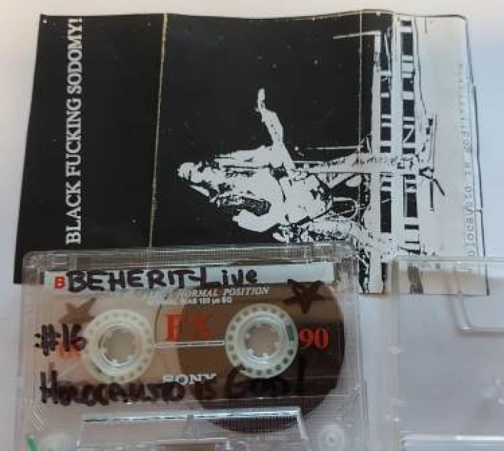 BEHERIT - Tape MC - Holocausto is God Live (2nd Hand)