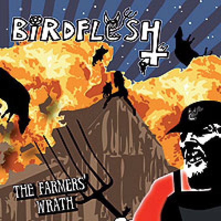 BIRDFLESH - 12" LP - The Farmers' Wrath  (black Vinyl)