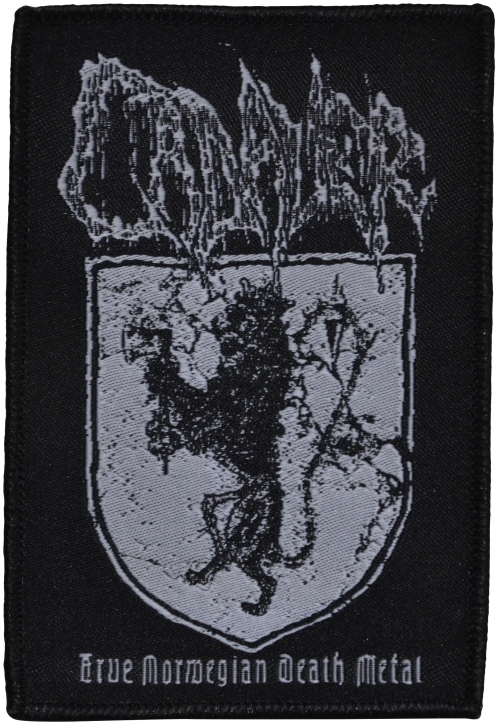 CADAVER - True Norwegian Death Metal - woven Patch