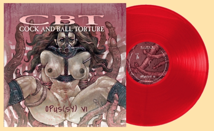 COCK AND BALL TORTURE - 12'' LP - Opus(sy)VI (Clear Red Vinyl)