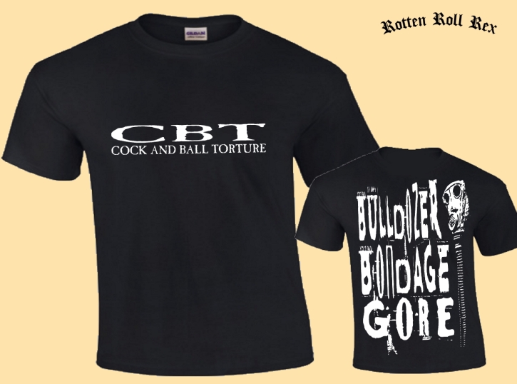 COCK AND BALL TORTURE - Bulldozer Bondage Gore - T-Shirt Größe XXL