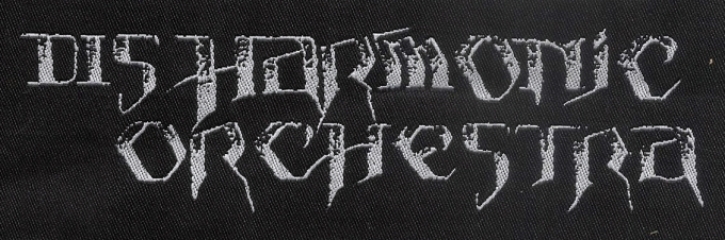 DISHARMONIC ORCHESTRA - Logo - Gewebter Aufnäher