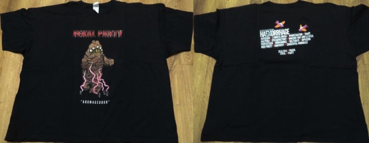 FECAL PARTY - Aromageddon 2015 - size XXXL (w. Haemorrhage, Antigama, 2 Minuta Dreka...) (2nd Hand)
