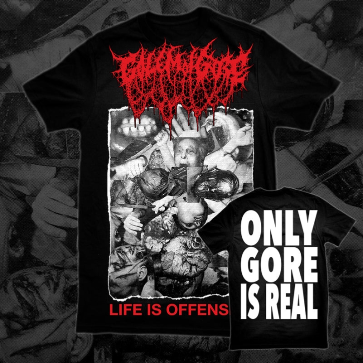 GOLEM OF GORE - Life Is Offensive - T-Shirt Größe M