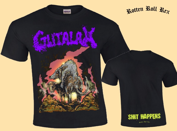 GUTALAX - Love Dogs  - T-Shirt size XL