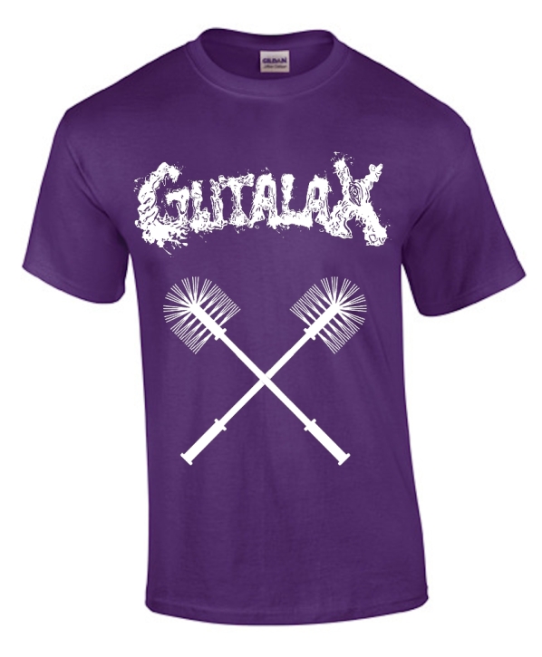 GUTALAX - toilet brushes - purple T-Shirt Größe XXL