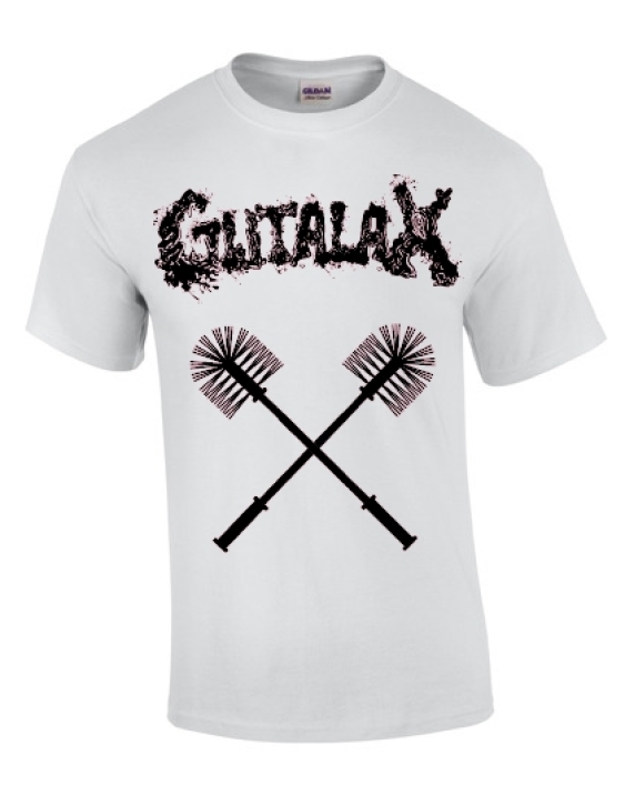 GUTALAX - toilet brushes - white T-Shirt size XXL