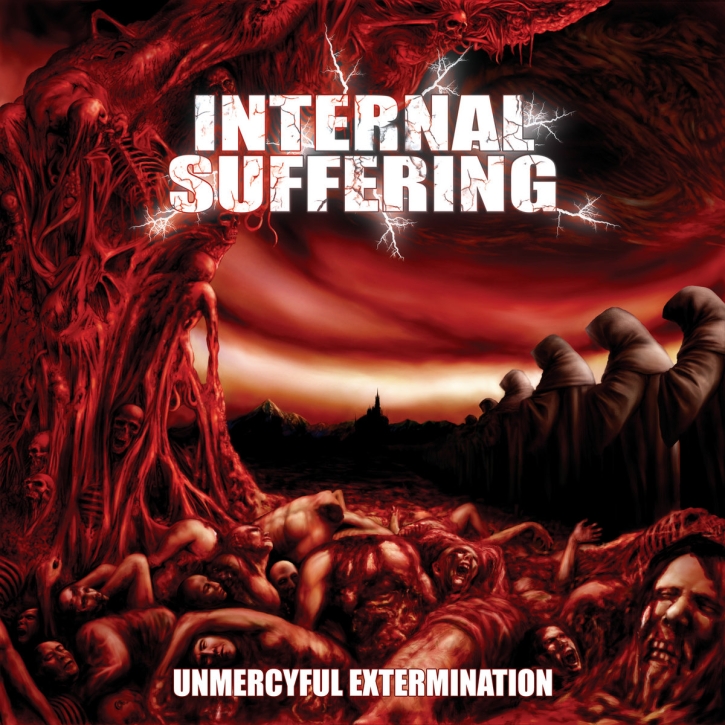 INTERNAL SUFFERING - Gatefold 12'' LP - Unmercyful Extermination (Black Vinyl)