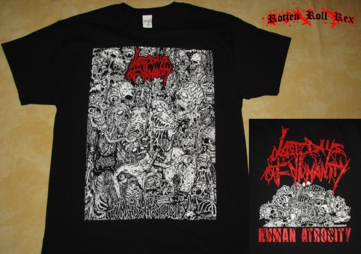 LAST DAYS OF HUMANITY - Human Atrocity - T-Shirt Größe XXXL