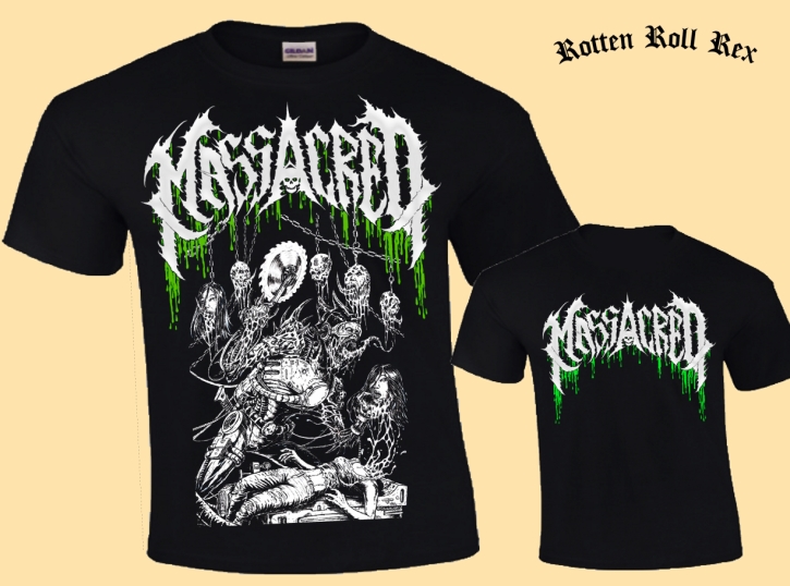 MASSACRED - Mortal Annihilation - T-Shirt Größe L