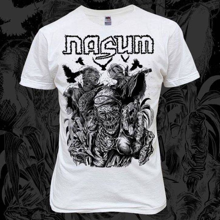 NASUM - Scarecrows - white T-Shirt Größe L