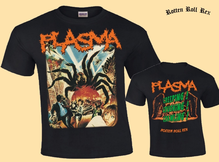 PLASMA - Creeping! Crushing! Crawling! - T-Shirt Größe XXXL