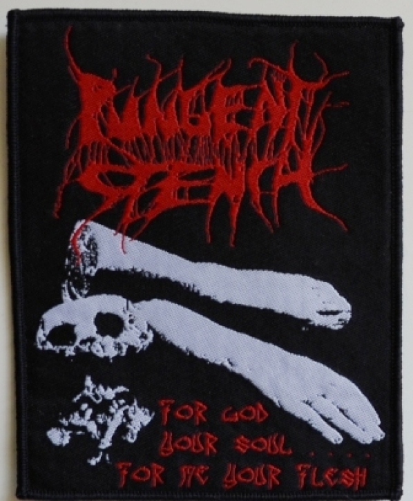 PUNGENT STENCH -For God Your Soul…For Me Your Flesh - Gewebter Aufnäher